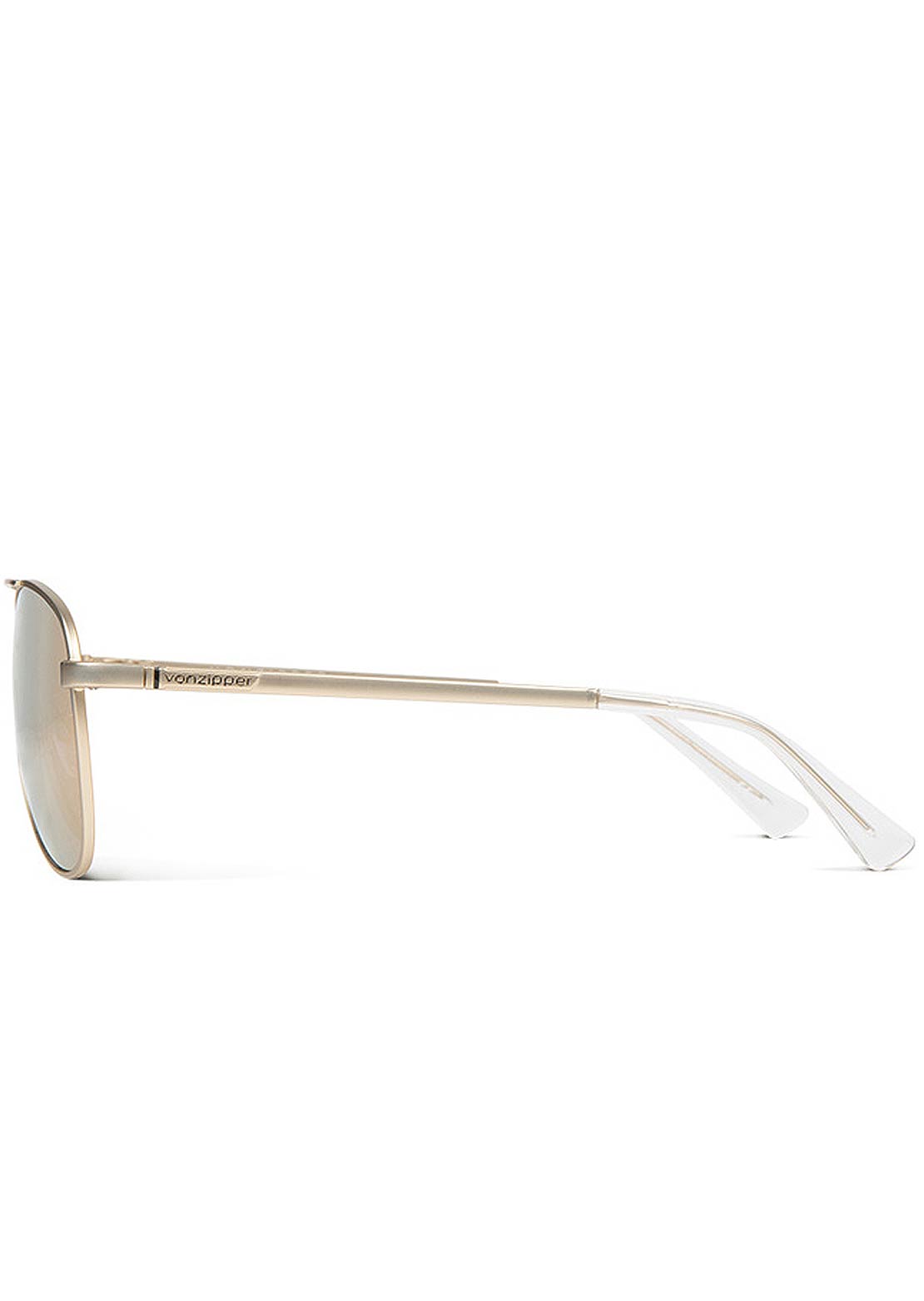 Von Zipper Statey Sunglasses Gold Satin/Rose Gold Chrome
