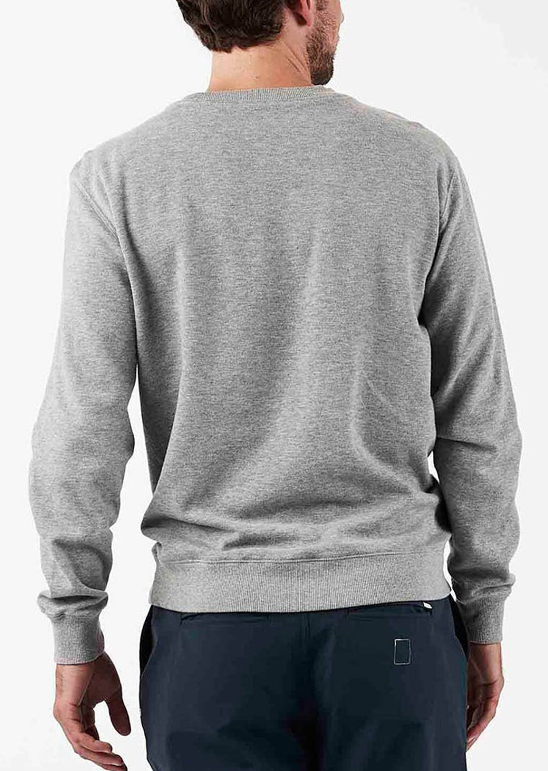 Vuori Men&#39;s Jeffreys Pullover Sweater Heather Grey