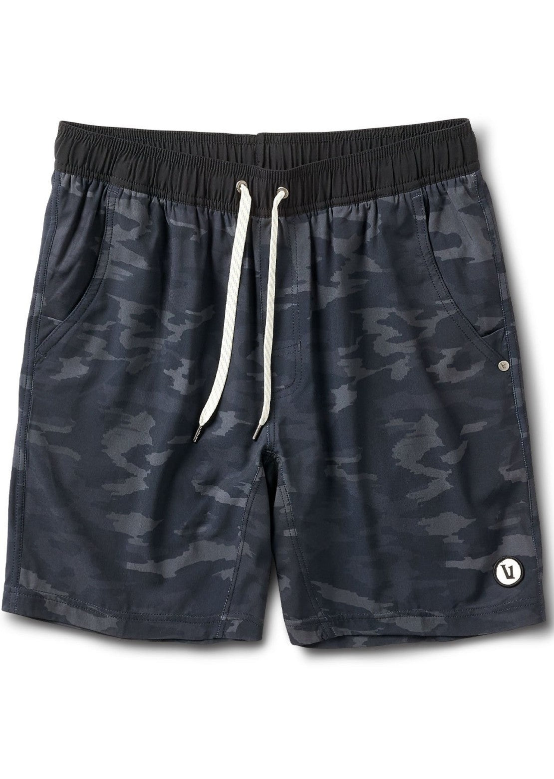 Vuori Men&#39;s Kore Shorts Black Watercolor Camo V302
