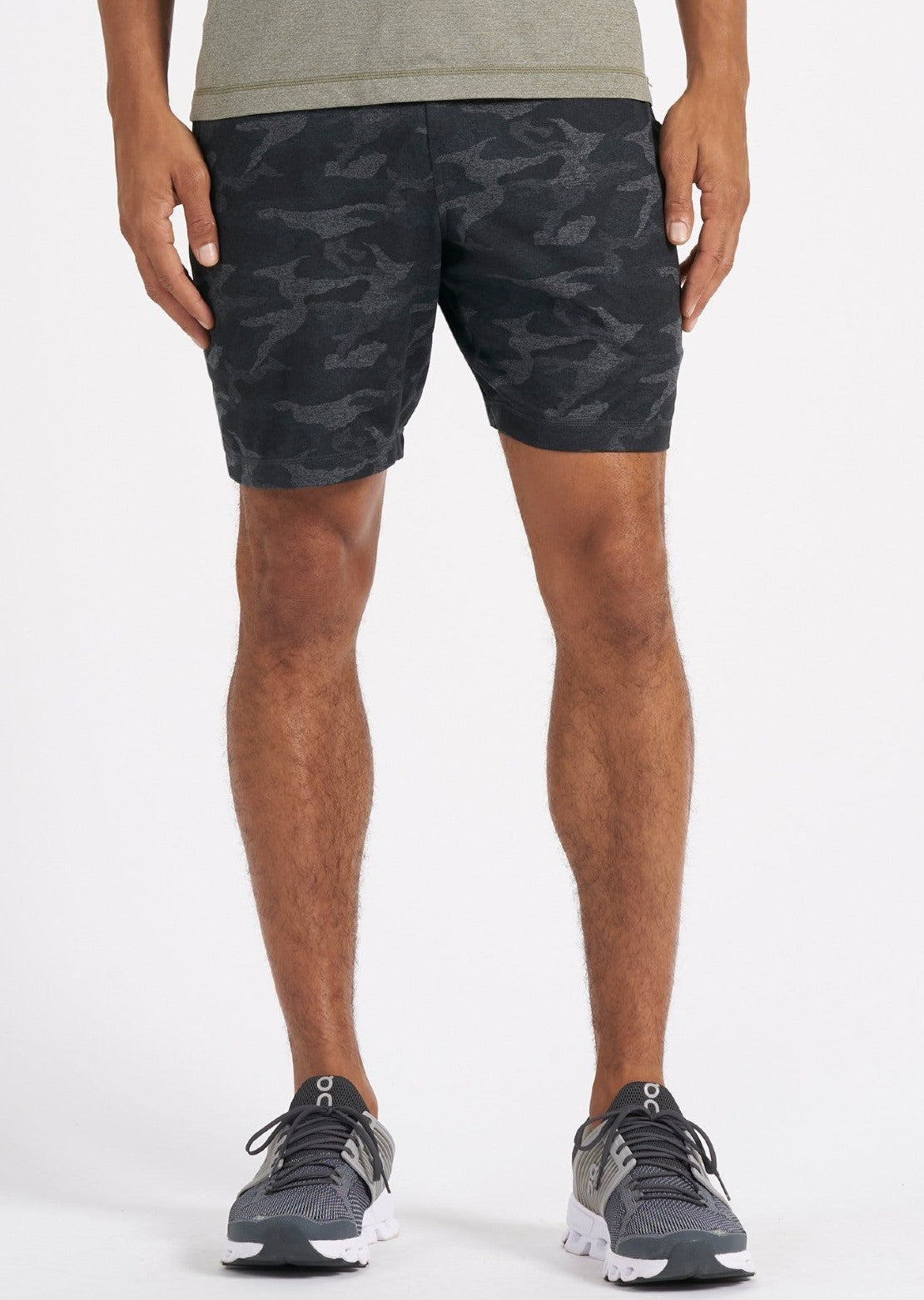 Vuori Men&#39;s Ponto Shorts Black Camo V344