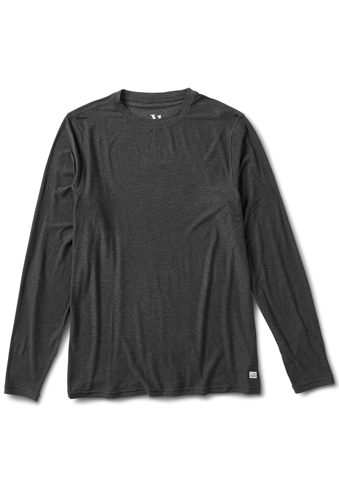 Vuori Men&#39;s Strato Tech Longsleeve Charcoal Heather