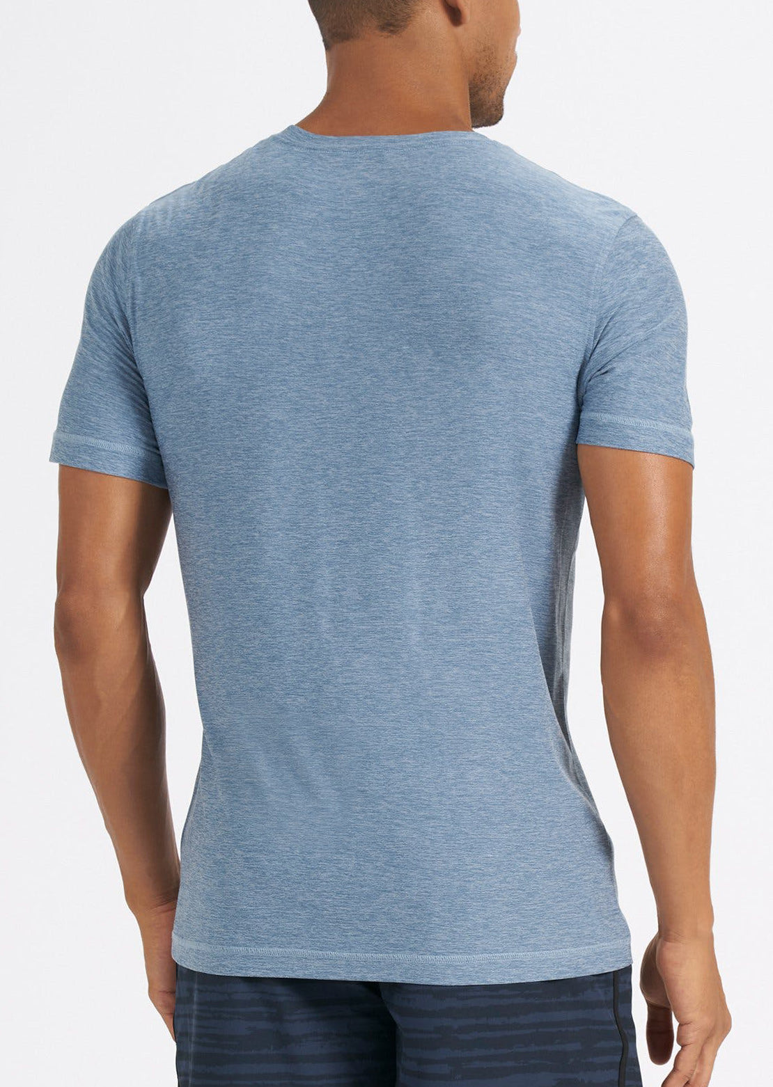 Vuori Men&#39;s Strato Tech T-Shirt Cloud Heather