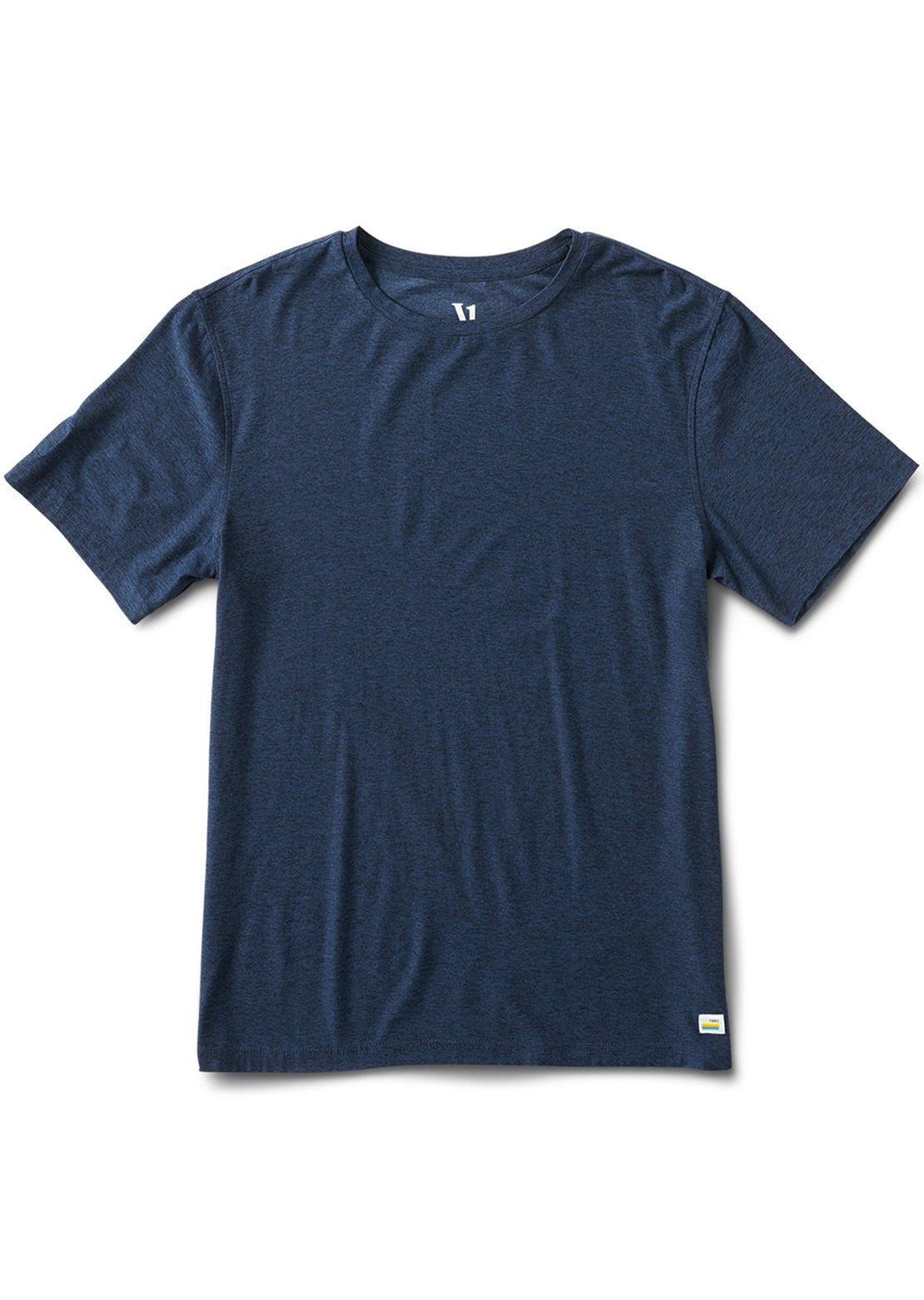 Vuori Men&#39;s Strato Tech T-Shirt Navy Heather