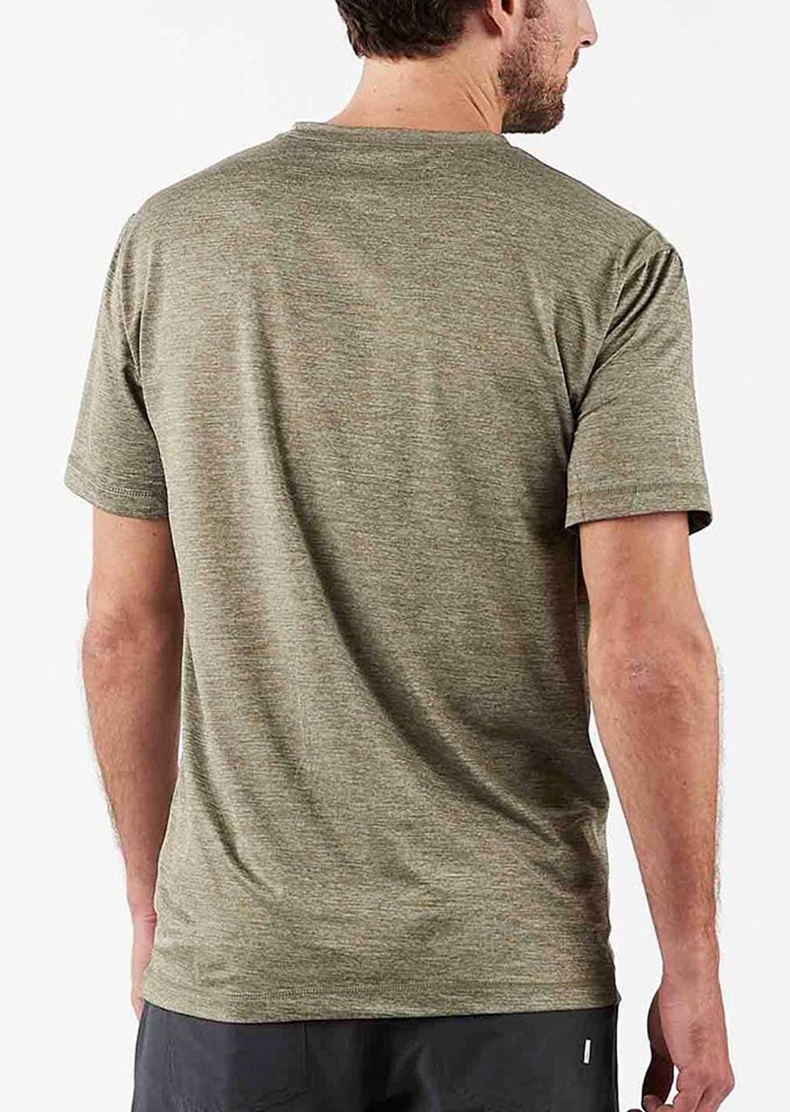 Vuori Men&#39;s Tradewind Performance T-Shirt Army Heather