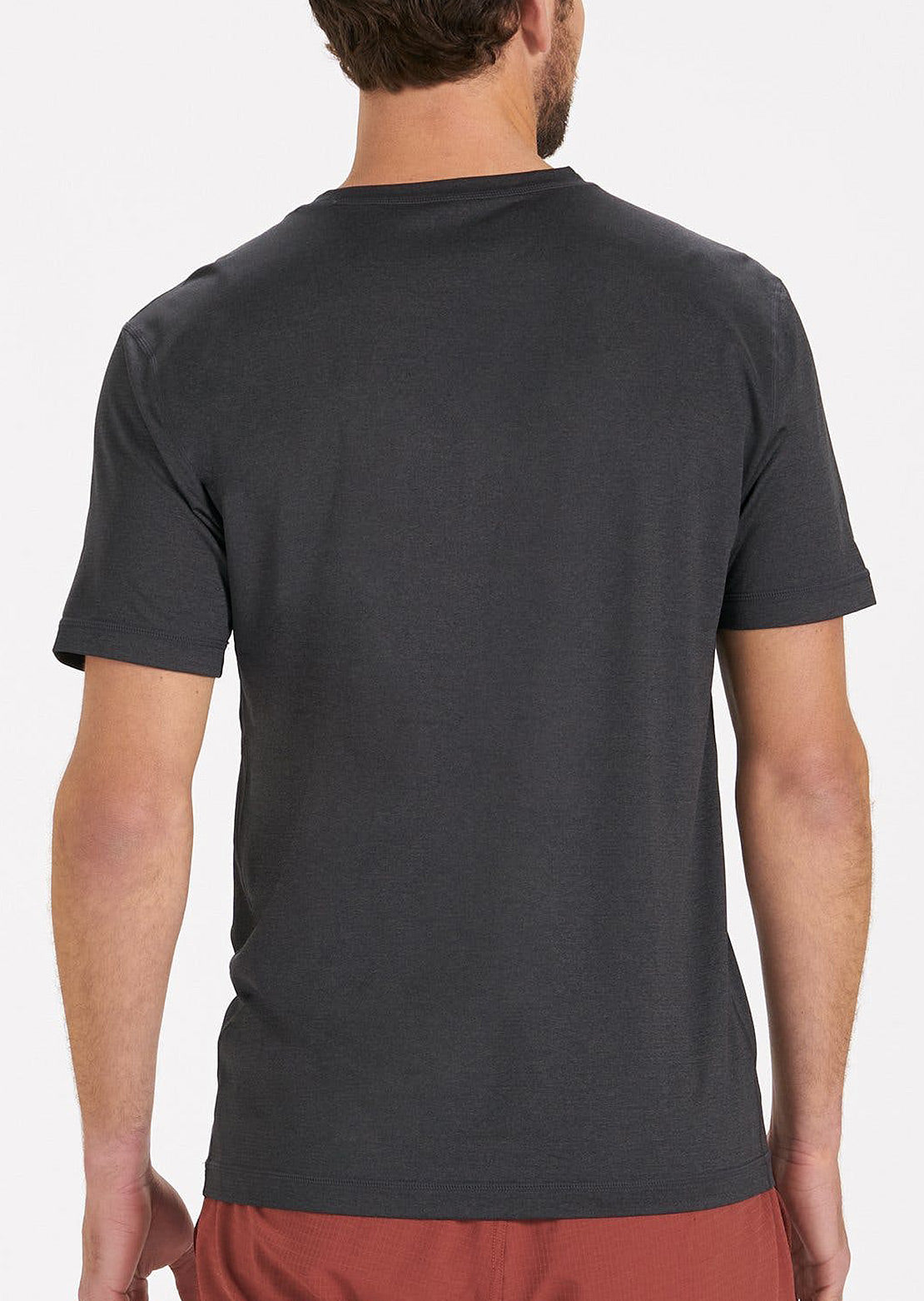 Vuori Men&#39;s Tradewind Performance T-Shirt Black Heather