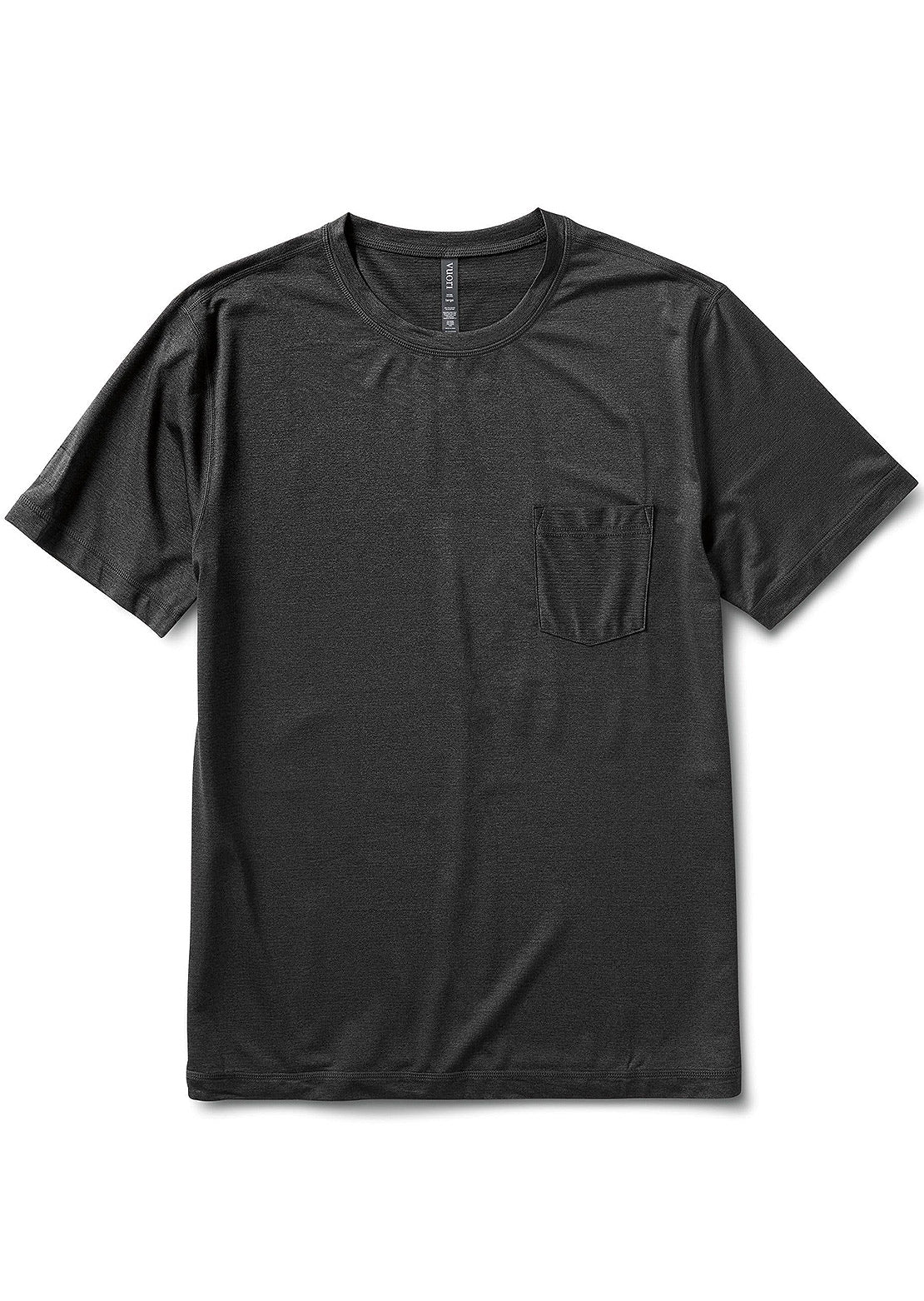 Vuori Men&#39;s Tradewind Performance T-Shirt Black Heather