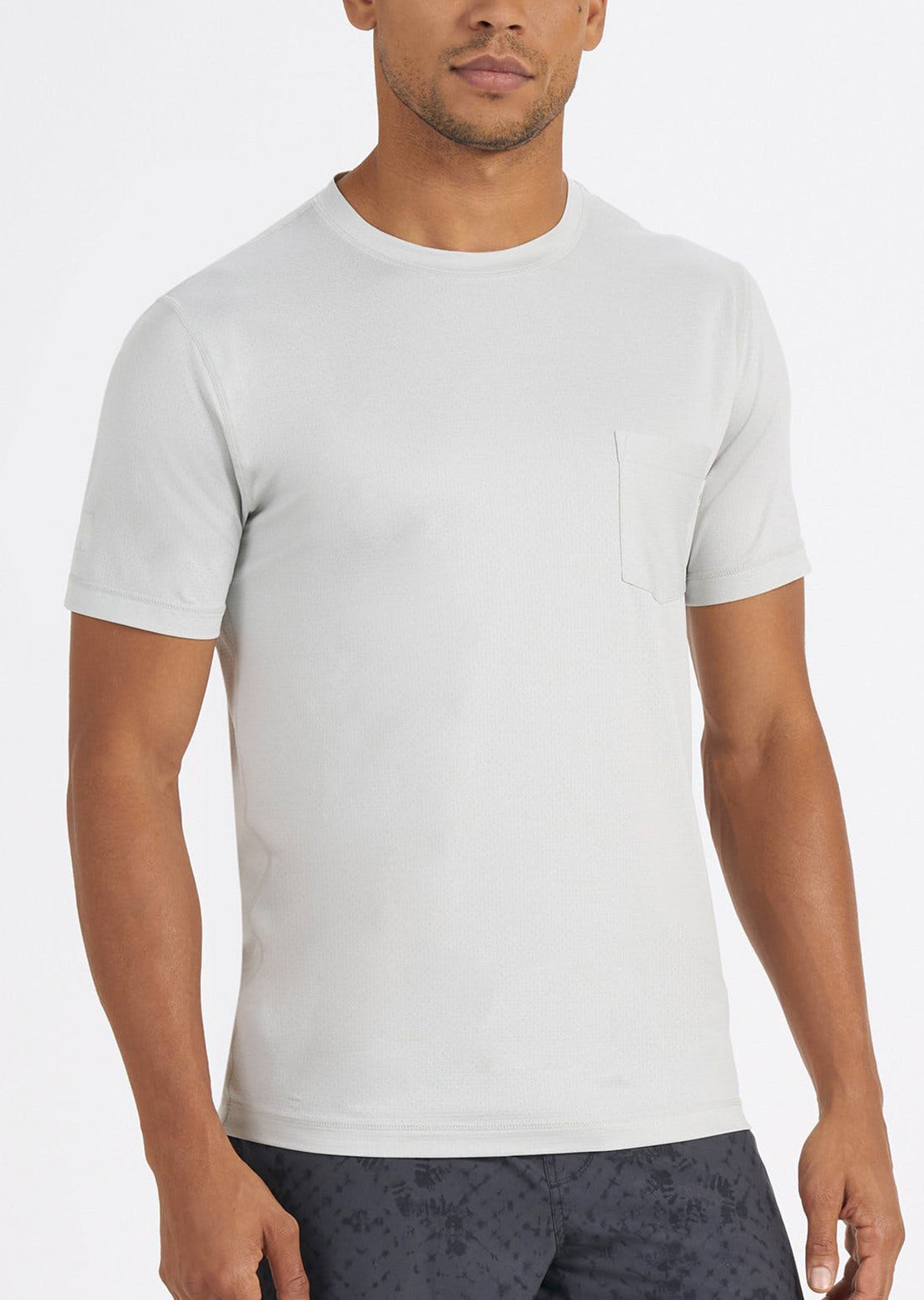 Vuori Men&#39;s Tradewind Performance T-Shirt Mineral Heather