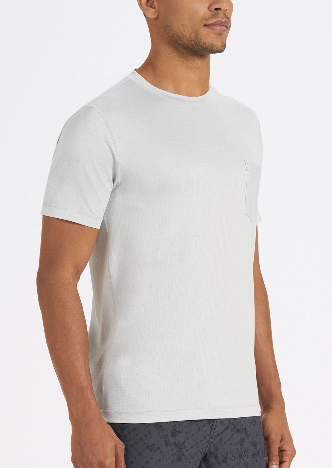 Vuori Men&#39;s Tradewind Performance T-Shirt Mineral Heather