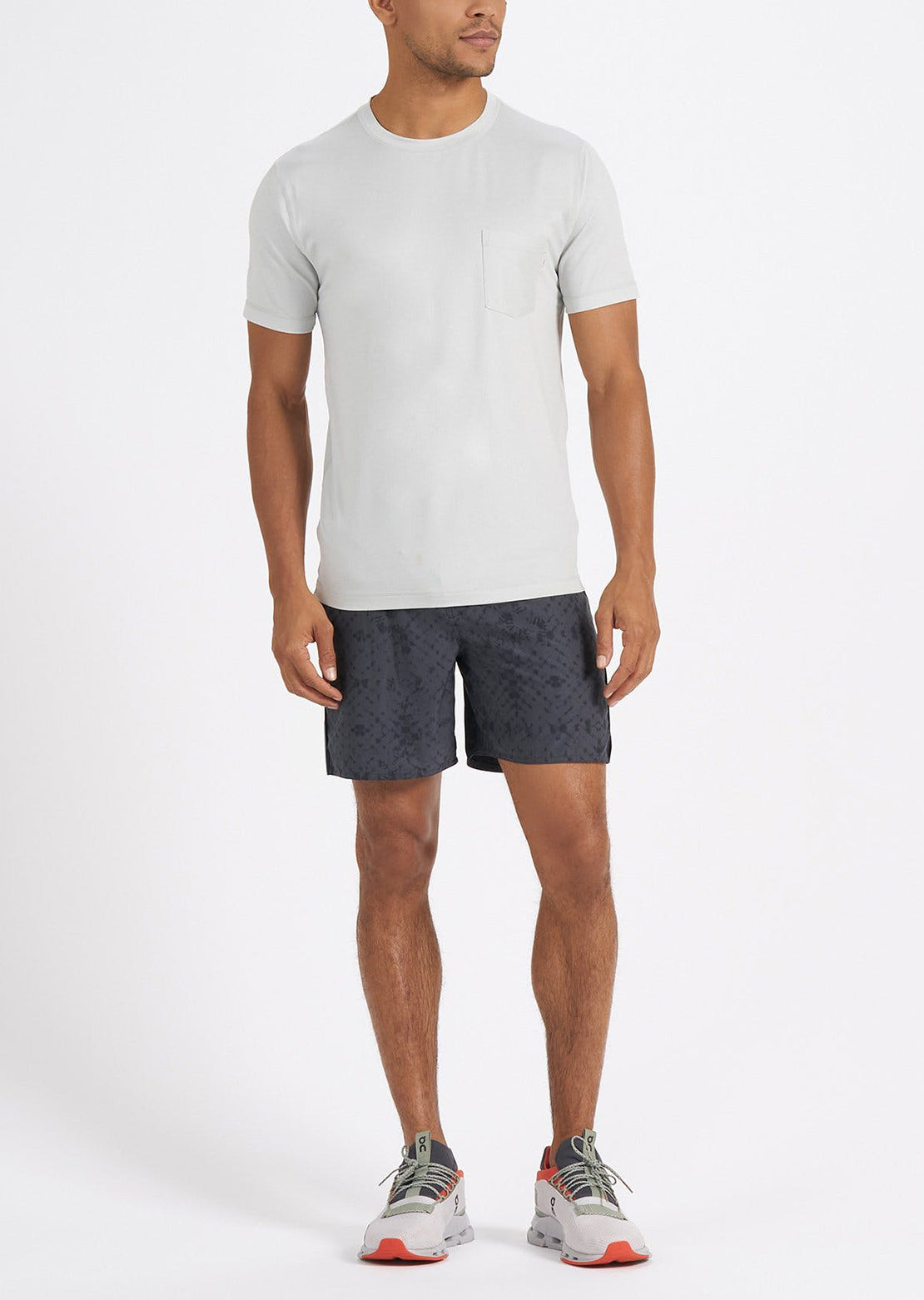 Vuori Men&#39;s Tradewind Performance T-Shirt Mineral Heather