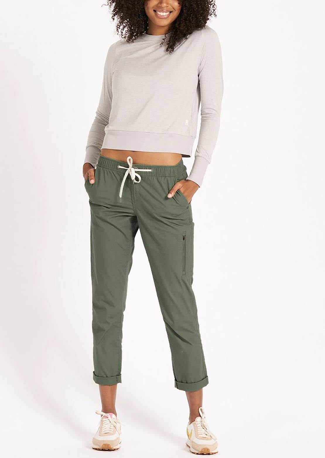 Vuori Women&#39;s Ripstop Pants Army