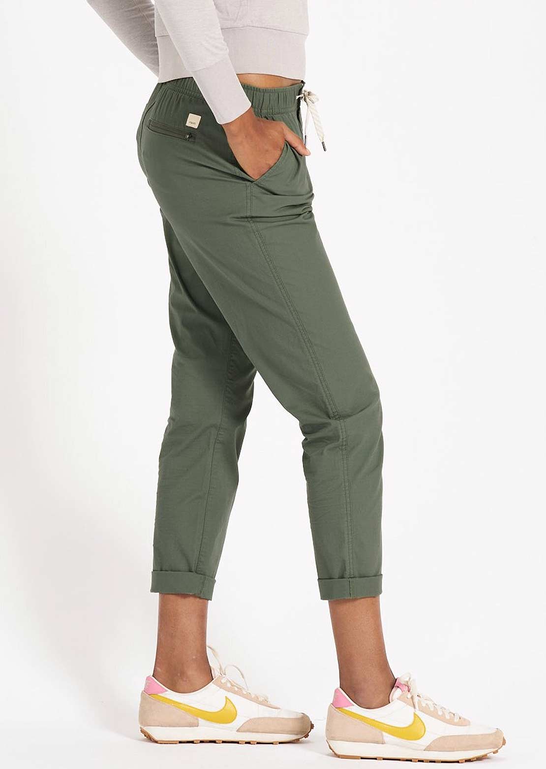 Vuori Women&#39;s Ripstop Pants Army