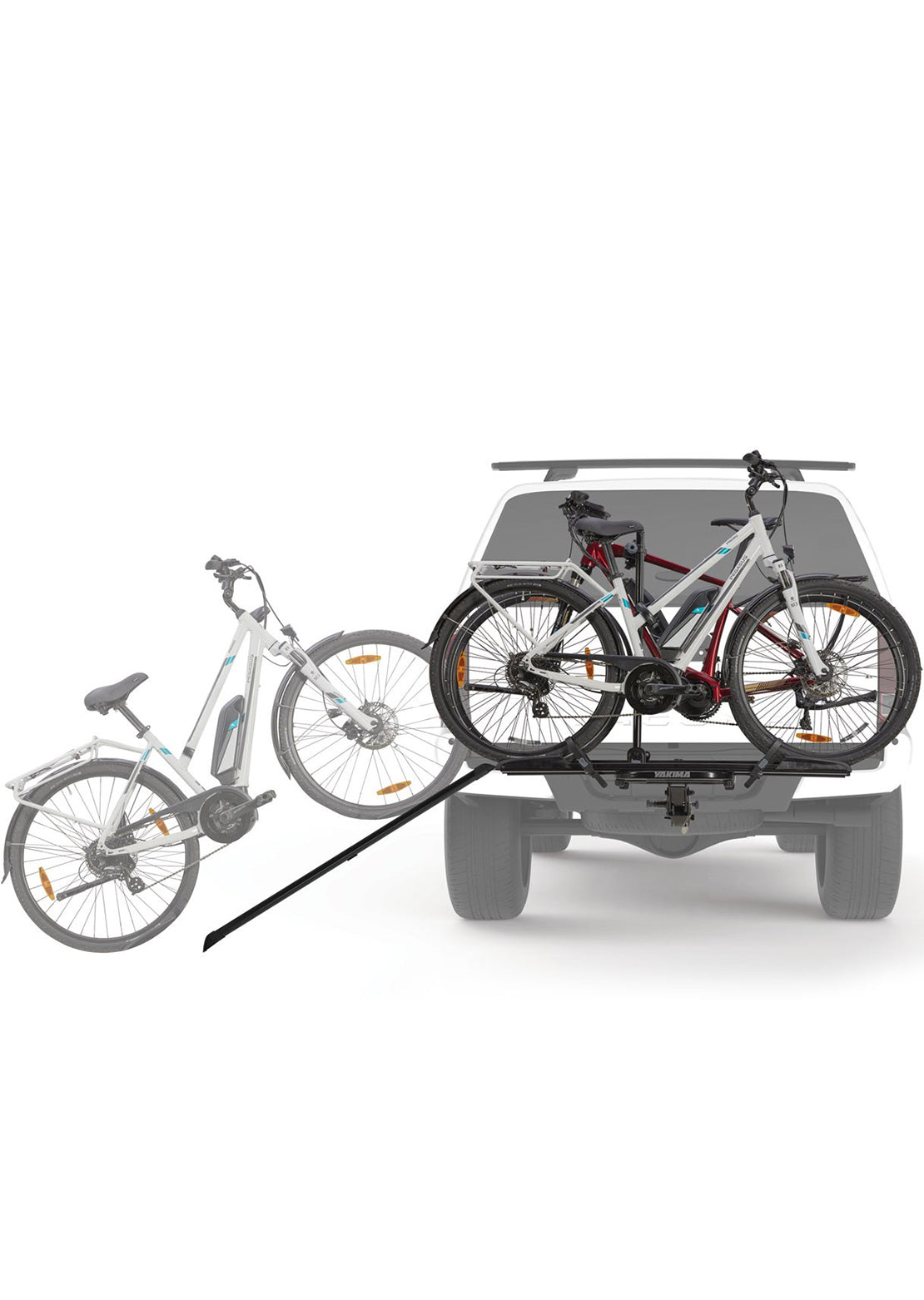 Yakima OnRamp 2&quot; Car Hitch Bike Rack Black