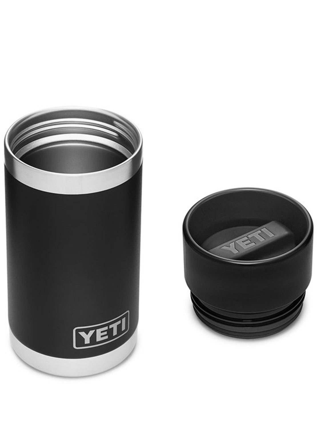 YETI Rambler 12 Oz/355 mL w/ HotShot Cap Bottle Black