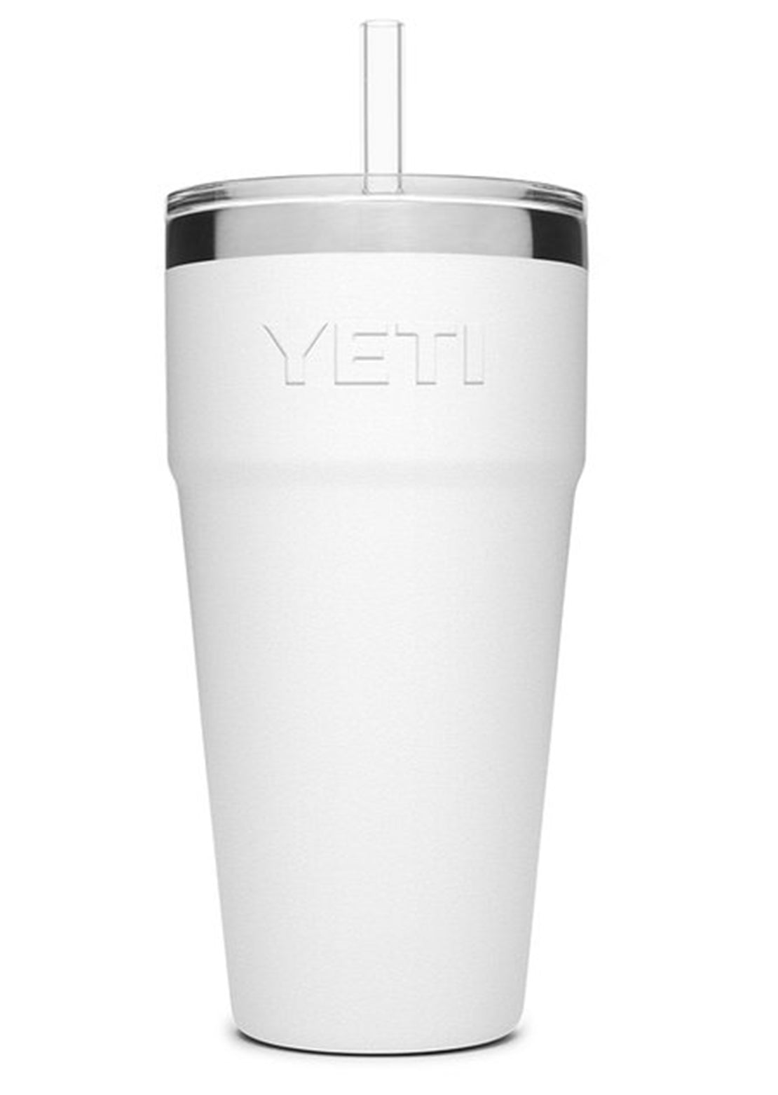 YETI Rambler 26 oz w/ Straw Cup White