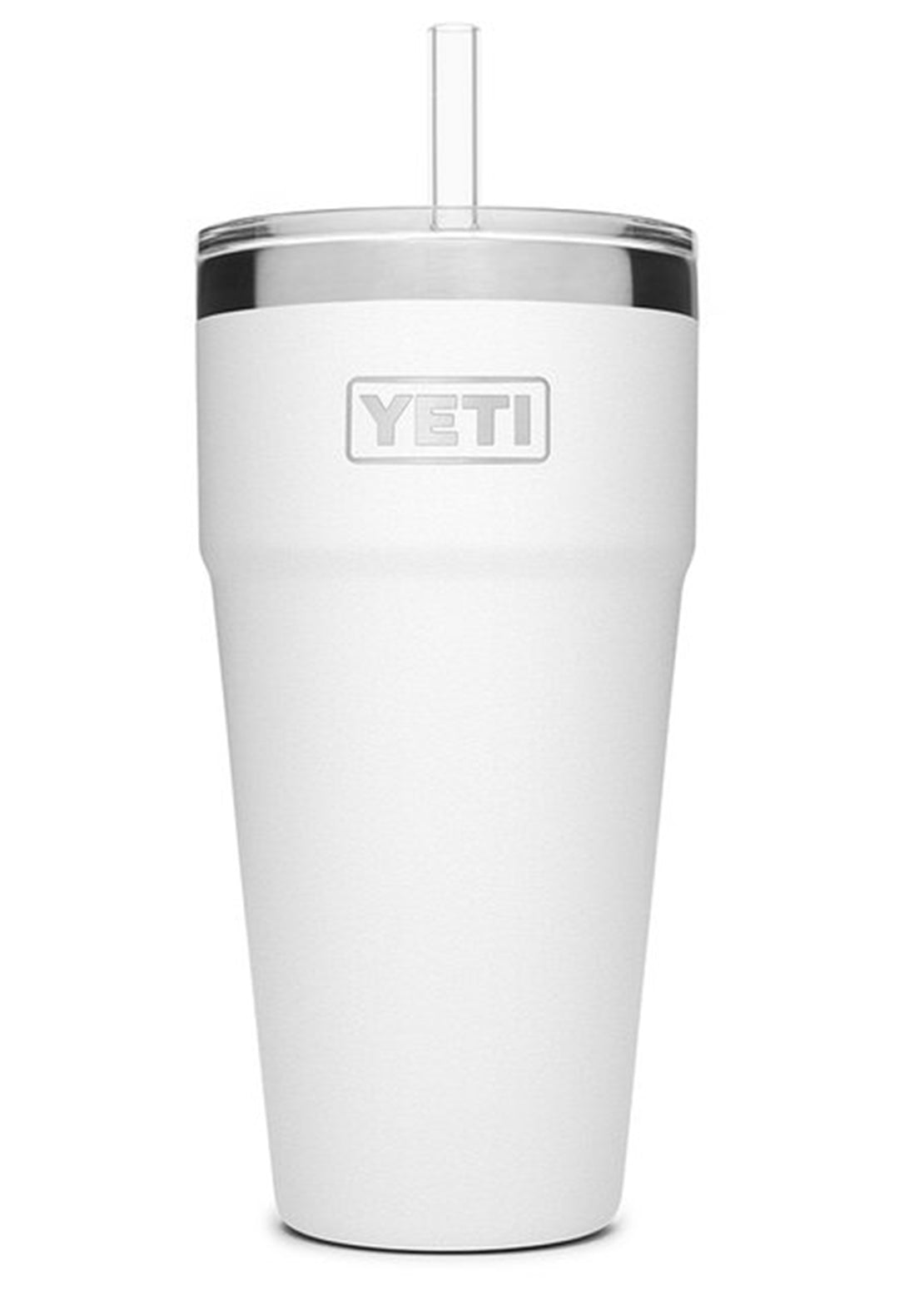 YETI Rambler 26 oz w/ Straw Cup White