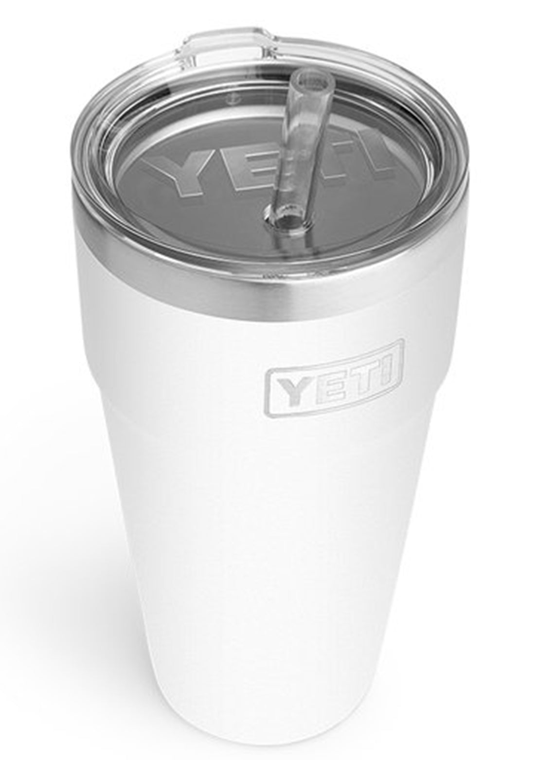 YETI Rambler 26 oz w/ Straw Cup White