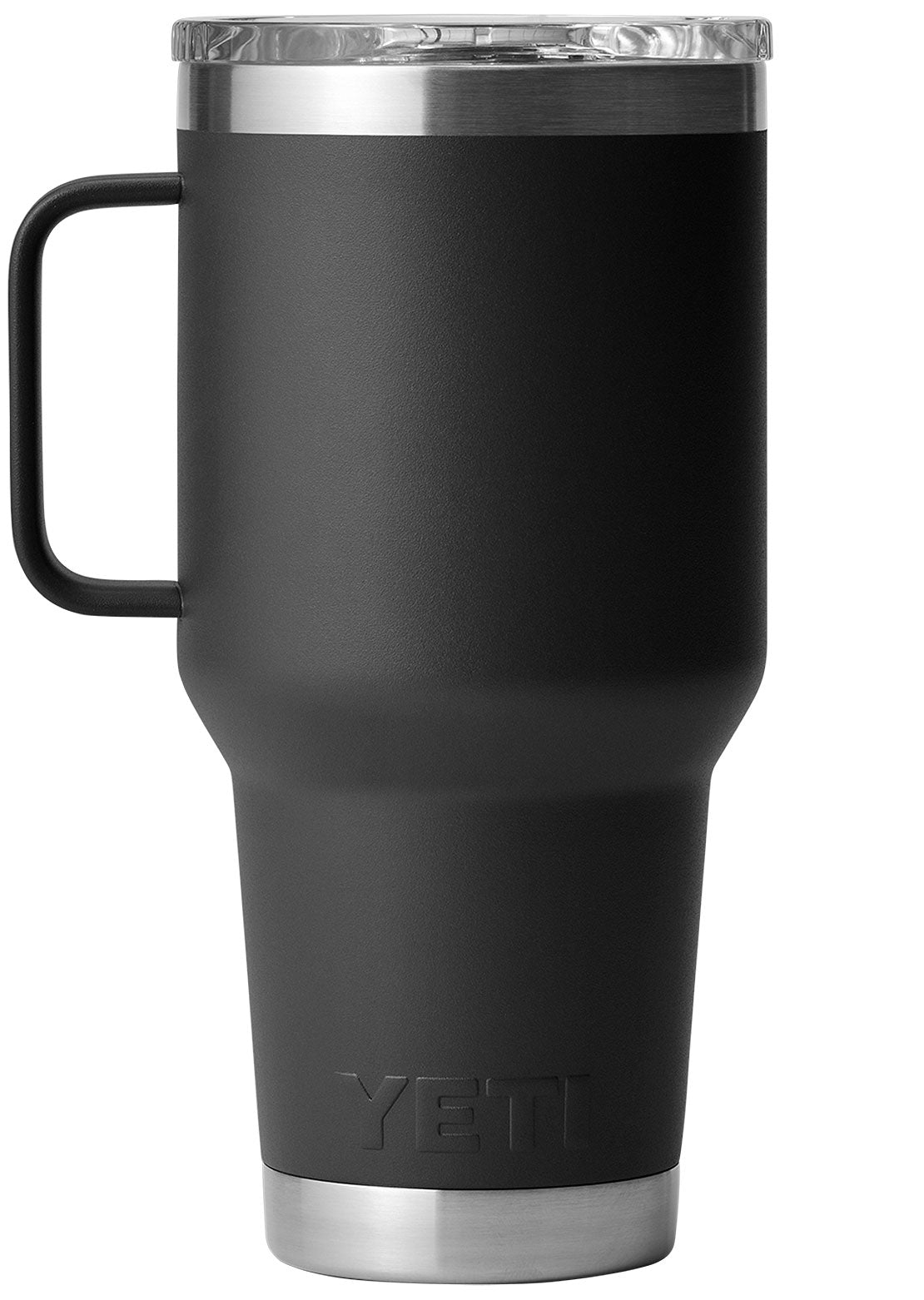 YETI Rambler 30 Oz Travel Mug w/ Handle &amp; StrongHold Lid Black